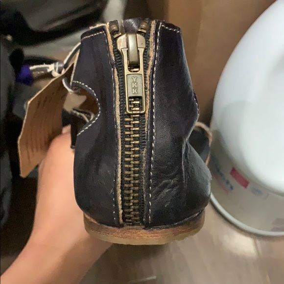 New bed Stu black Leather Gladiator Sandals Sz 7 - Picture 13 of 13